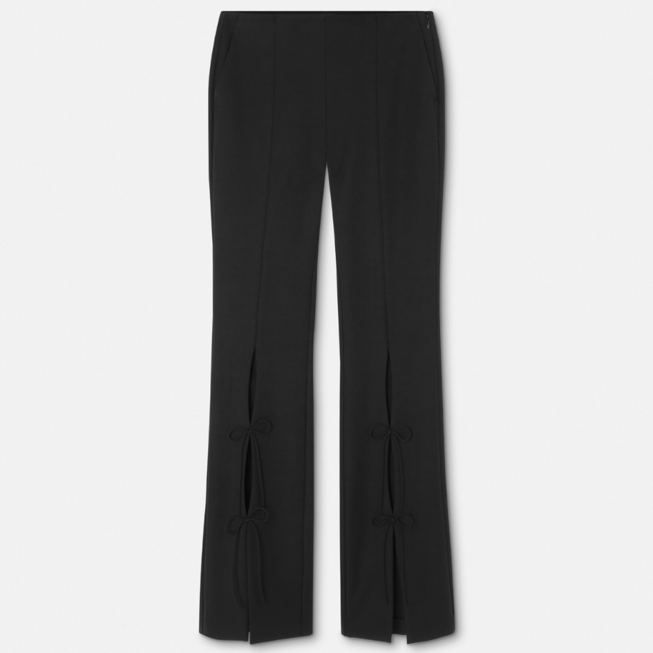 Lace-Up Flared Trousers