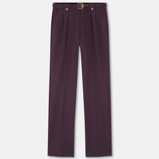 Baroque Buckle Formal Trousers