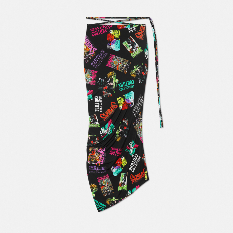 Gotham City Sirens Midi Skirt