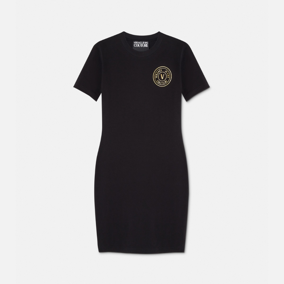 V-Emblem T-Shirt Dress