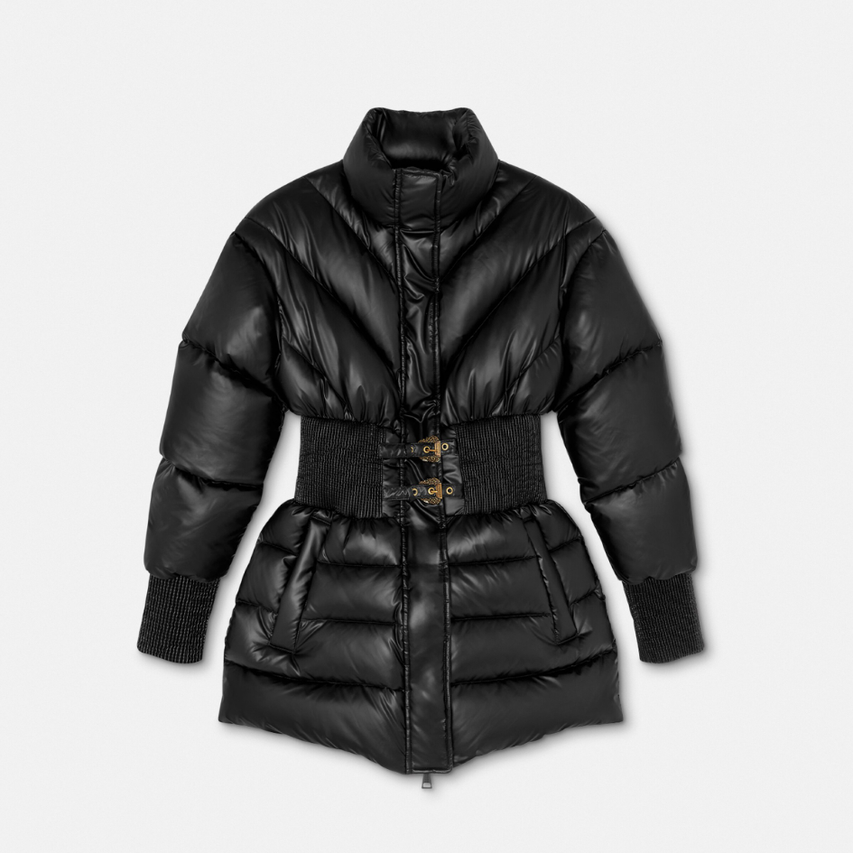 Baroque Buckle Puffer Jacket