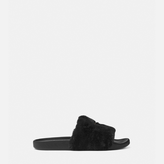 Shelly Faux-Fur Sliders