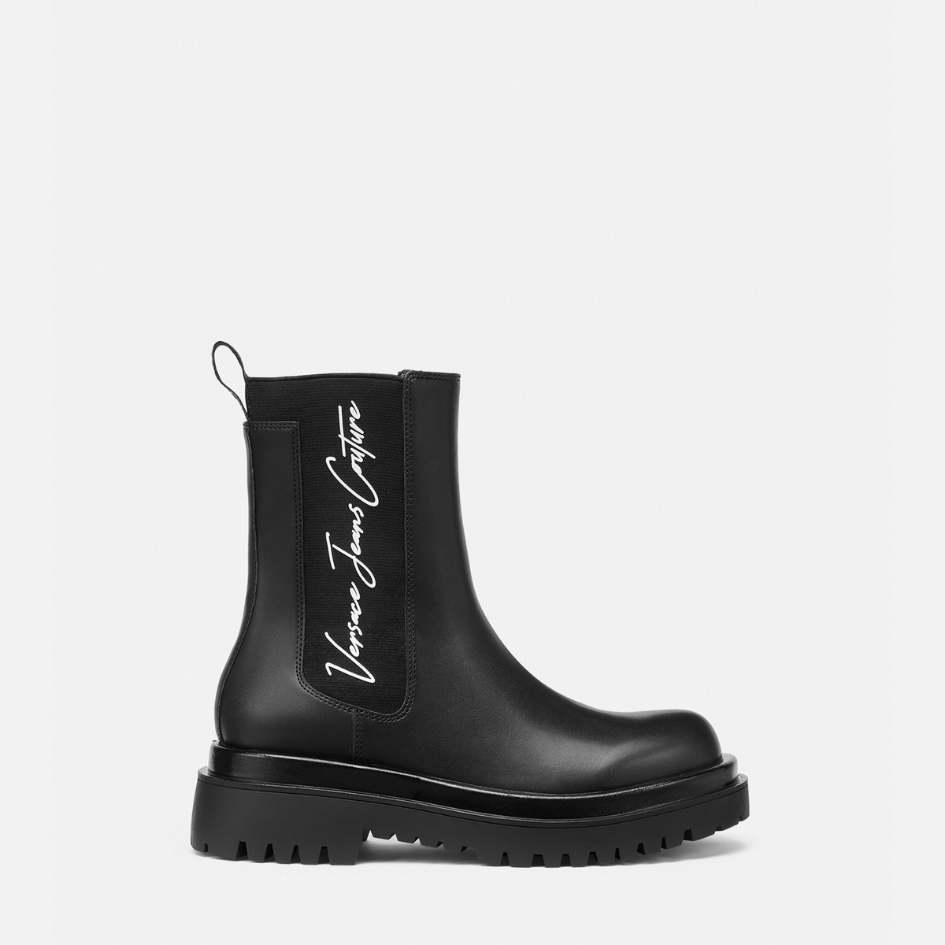 Signature Logo Drew Chelsea Boots