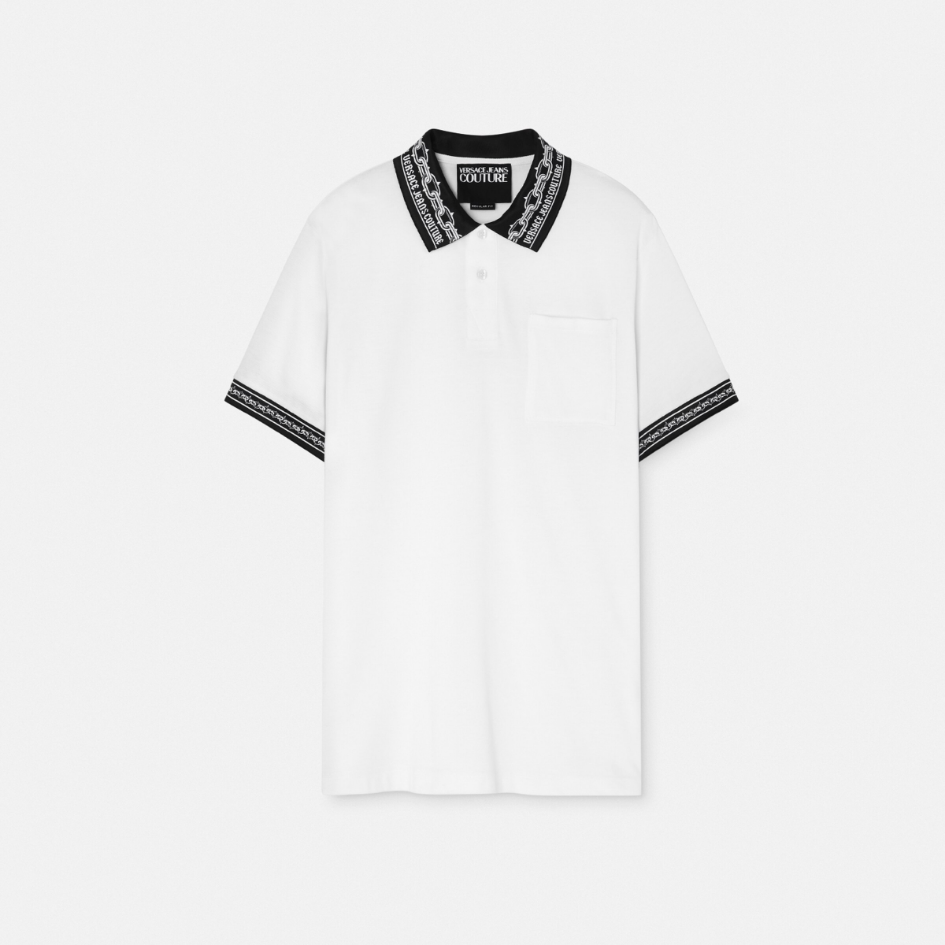 Chain Couture Regular-Fit Polo Shirt