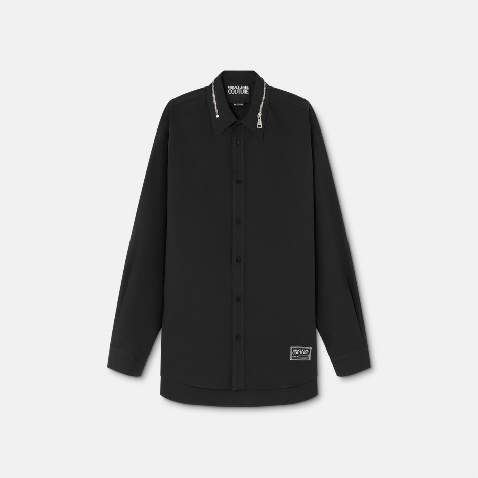 Zip Relaxed-Fit Shirt