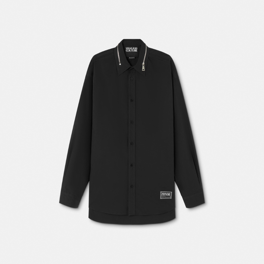 Zip Relaxed-Fit Shirt