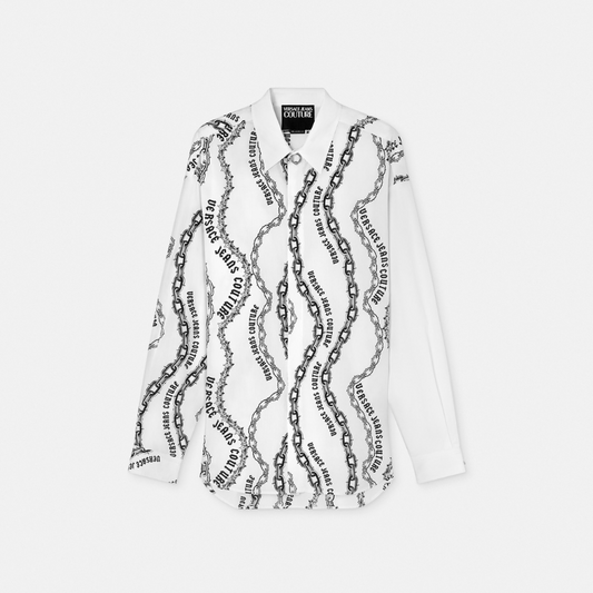 Chain Couture Relaxed-Fit Shirt