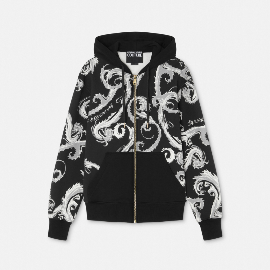Chromo Couture Regular-Fit Zip Hoodie