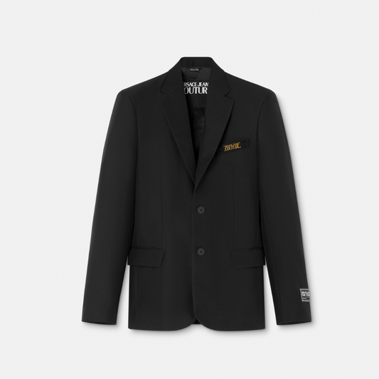 Logo Single-Breasted Blazer