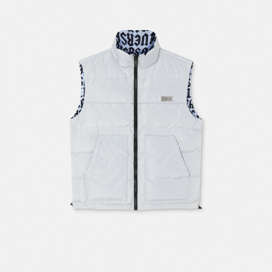 Logomania Reversible Puffer Vest