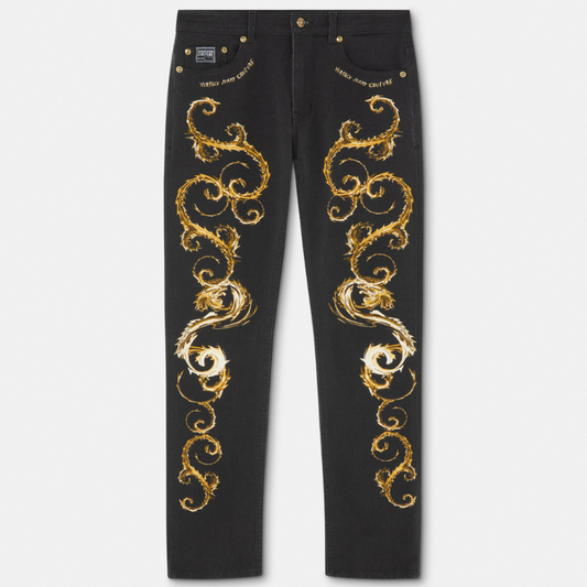Chromo Couture Slim-Fit Jeans
