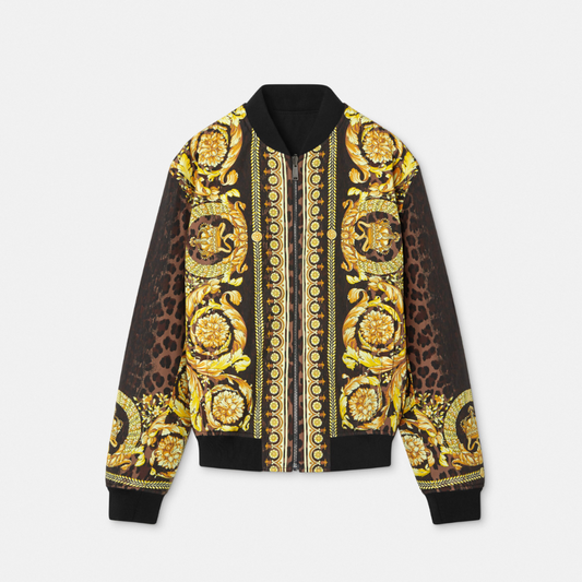 Wild Barocco Reversible Bomber Jacket