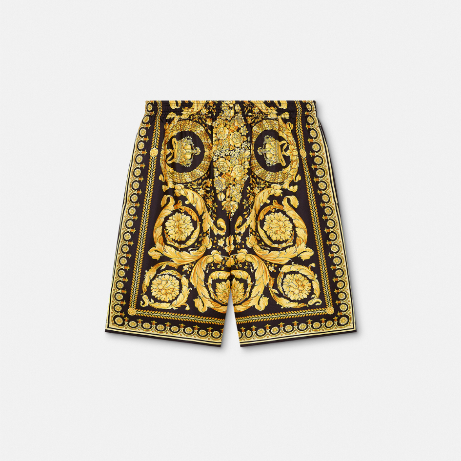 Barocco Silk Shorts