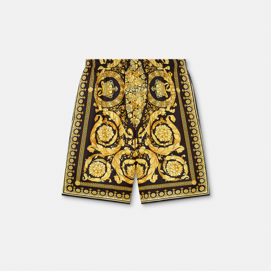 Barocco Silk Shorts
