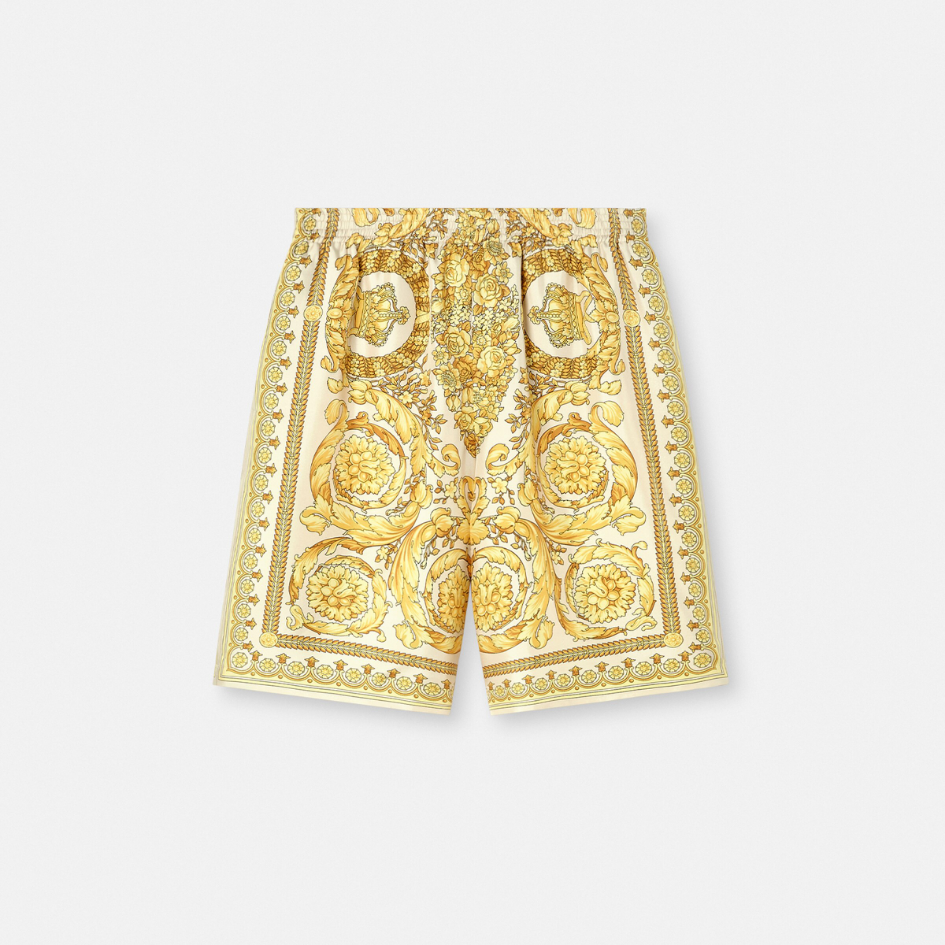 Barocco Silk Shorts