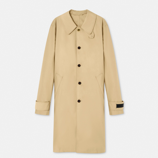 Barocco Panelled Gabardine Trench Coat