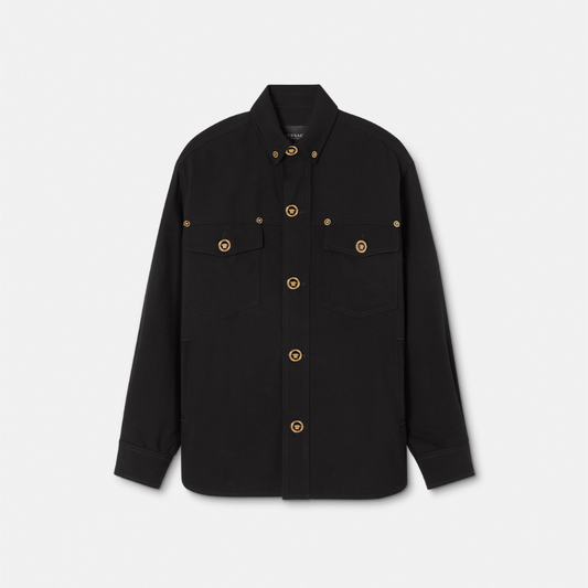 Gabardine Wool Overshirt