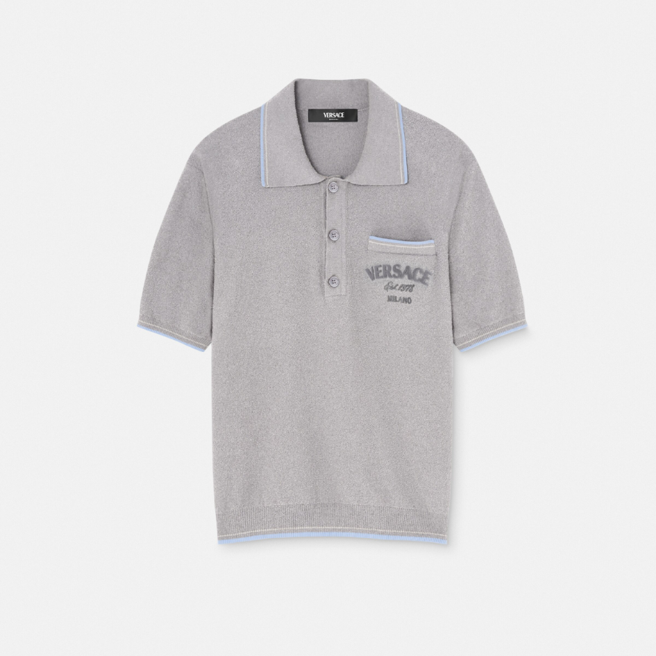 Logo Towel Polo Shirt