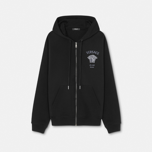 Crystal Medusa Milano Zip Hoodie