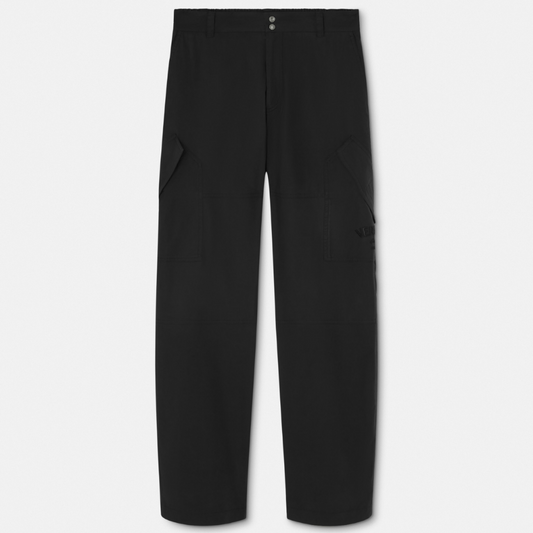 Embroidered Versace Milano Stamp Trousers