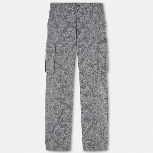 Barocco Jacquard Cargo Trousers