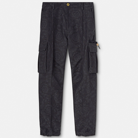 Barocco Jacquard Cargo Trousers