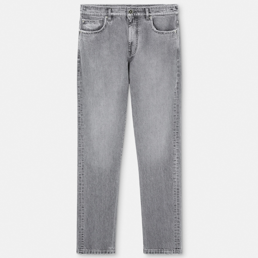 Frayed Regular-Fit Jeans
