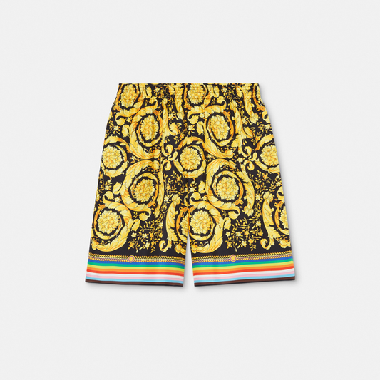 Pride Barocco Silk Shorts