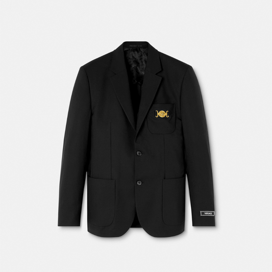 Medusa Biggie Single-Breasted Blazer