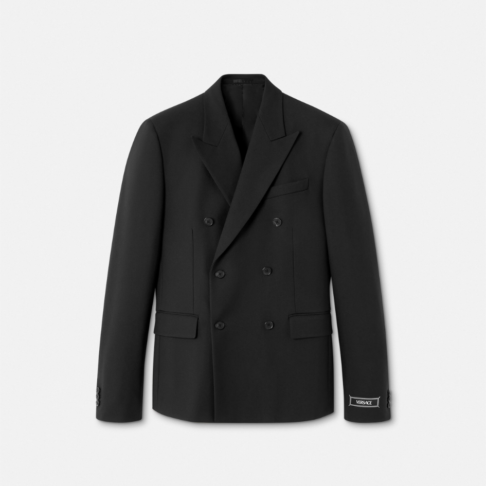 Wool Double-Breasted Blazer