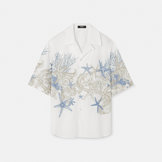 Barocco Sea Cotton Shirt