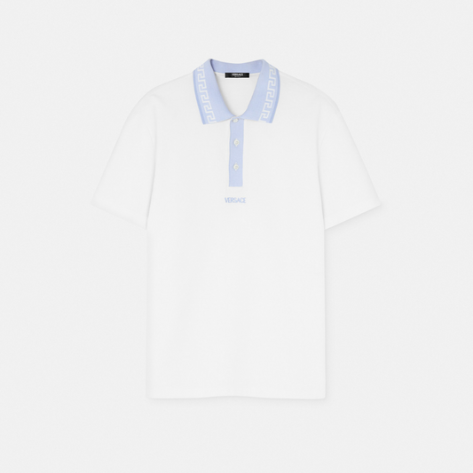 Greca Collar Polo Shirt