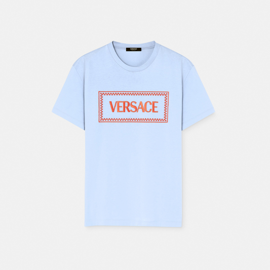 Embroidered '90s Vintage Logo T-Shirt