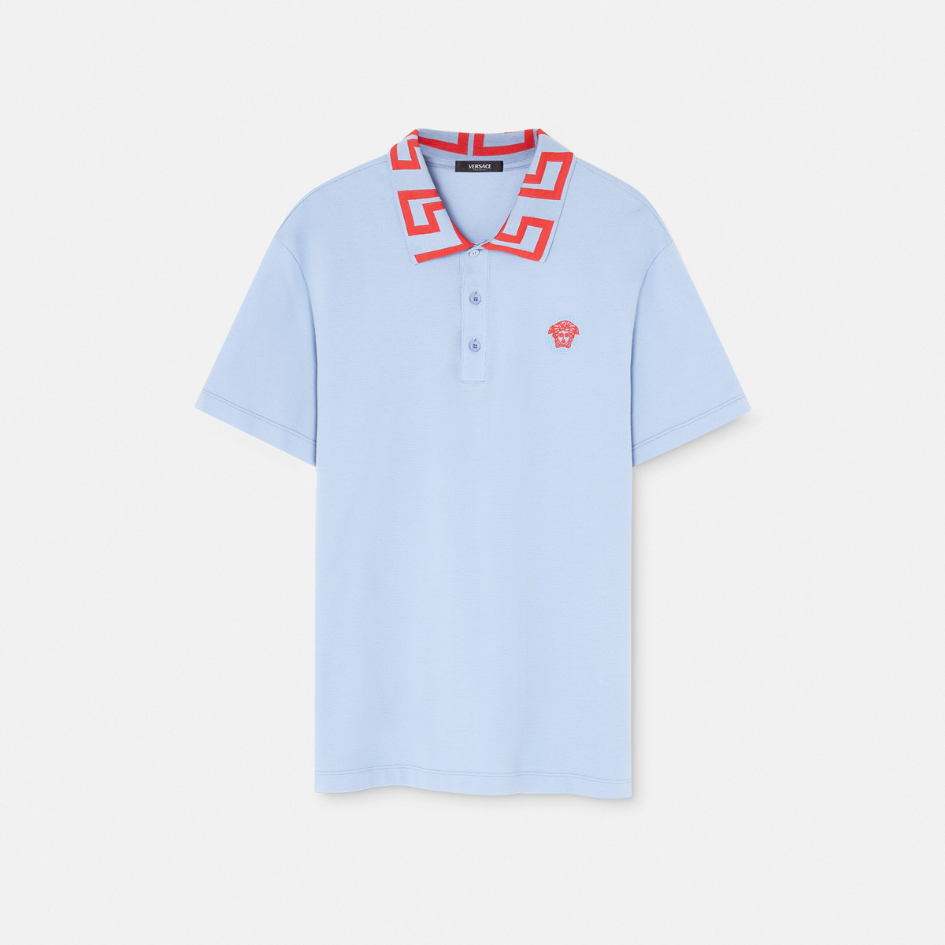 Medusa Greca Polo Shirt