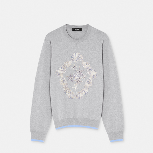 Embroidered Shell Blasone Jumper