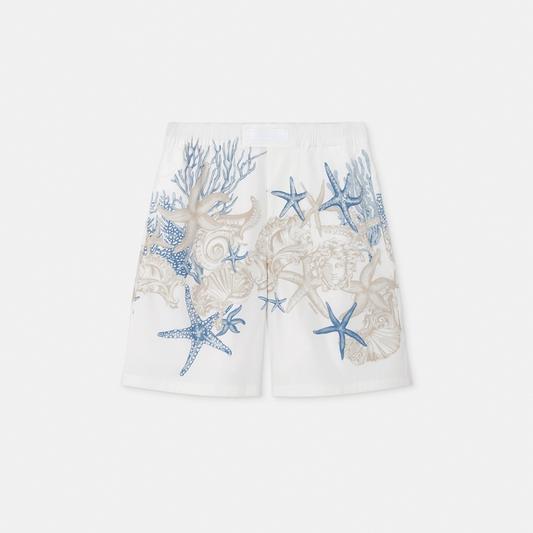 Barocco Sea Cotton Shorts