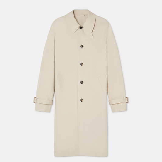 Barocco Sea Gabardine Trench Coat