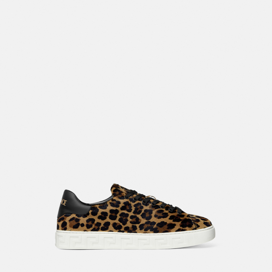 Leopard Greca Trainers