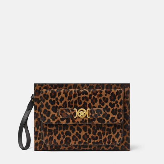 Leopard Medusa Biggie Large Pouch