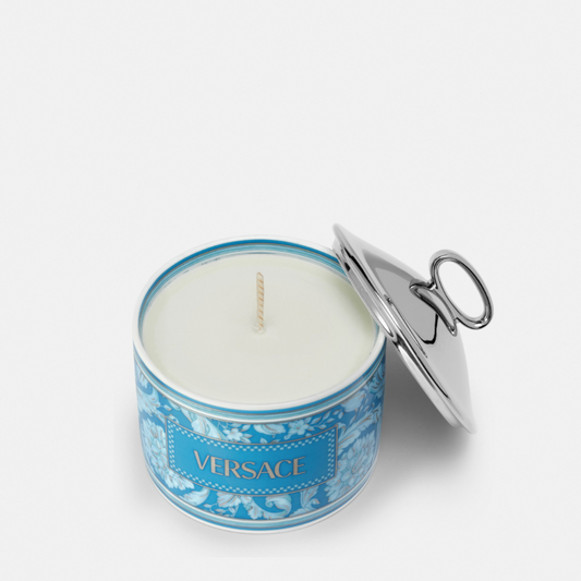 Barocco Teal Small Scented Candle