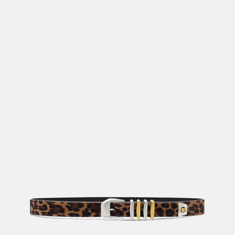 Leopard Medusa Heritage Belt 3 cm