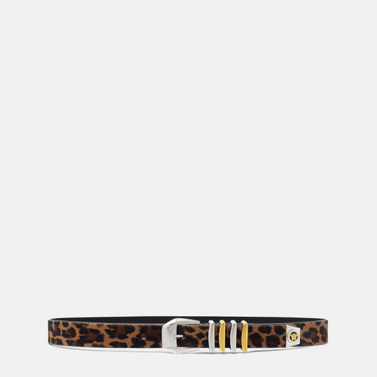 Leopard Medusa Heritage Belt 3 cm