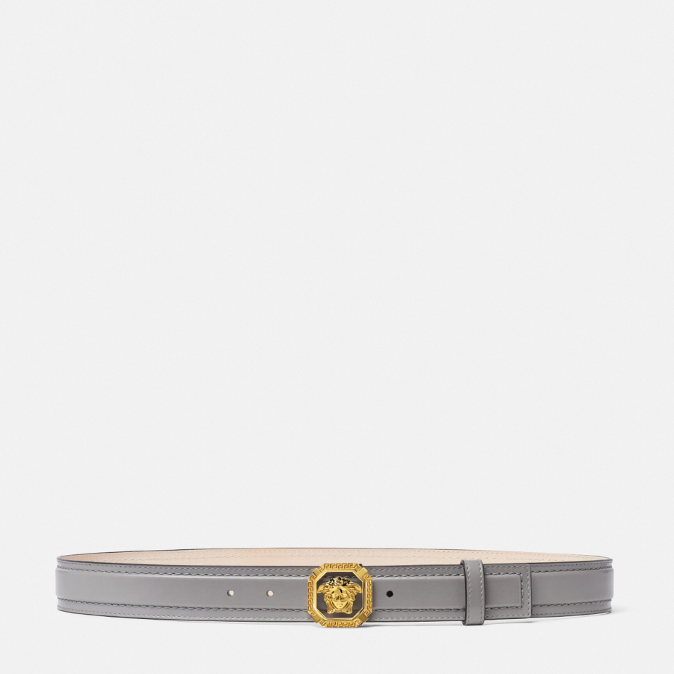 La Medusa Leather Belt 3.5 cm