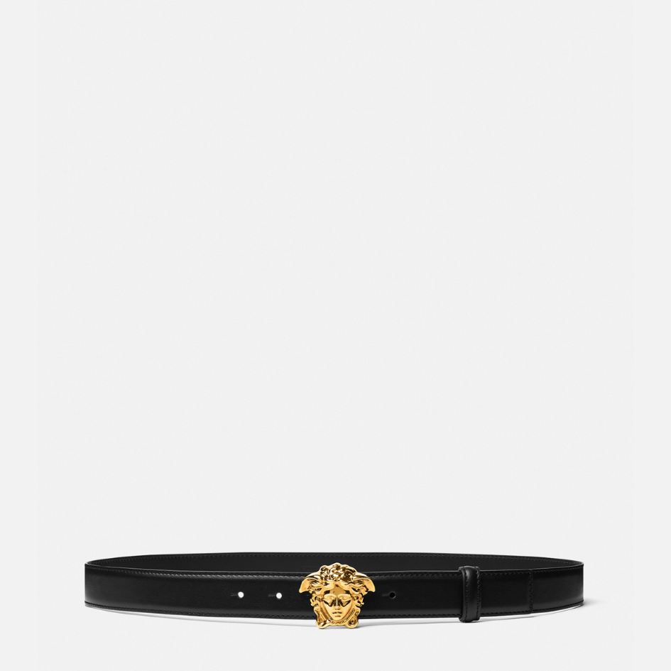 La Medusa Leather Belt 3 cm