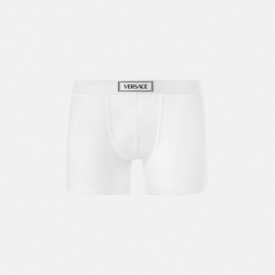 90s Vintage Logo Ribbed Long Trunks