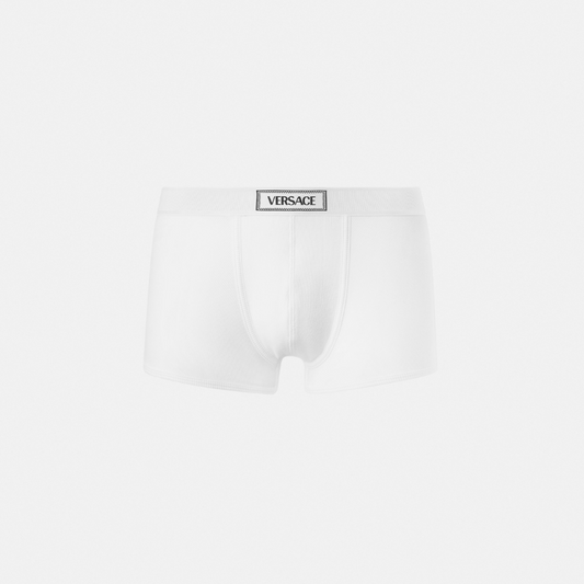 90s Vintage Logo Ribbed Trunks