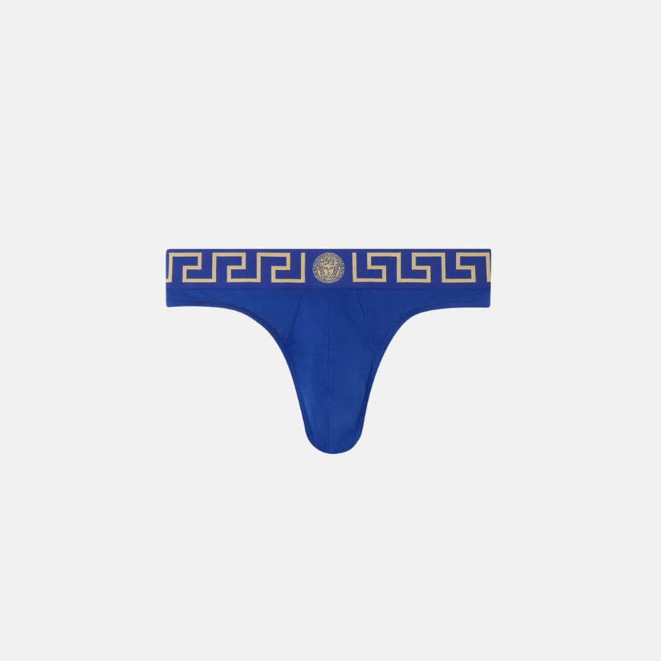 Greca Border Thong
