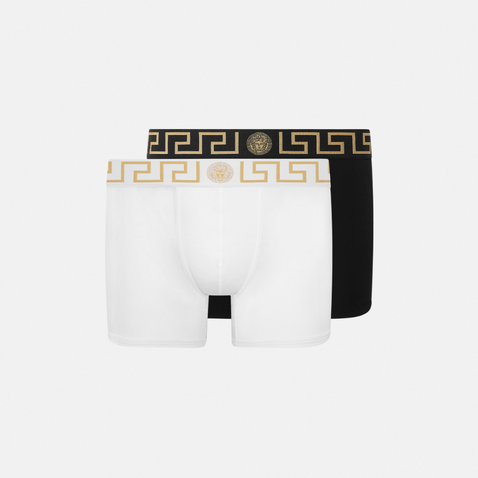 Greca Border Long Trunks 2-Pack