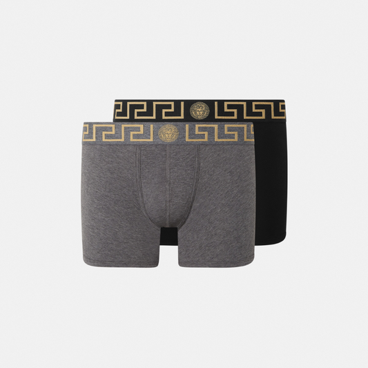 Greca Border Long Trunks 2-Pack