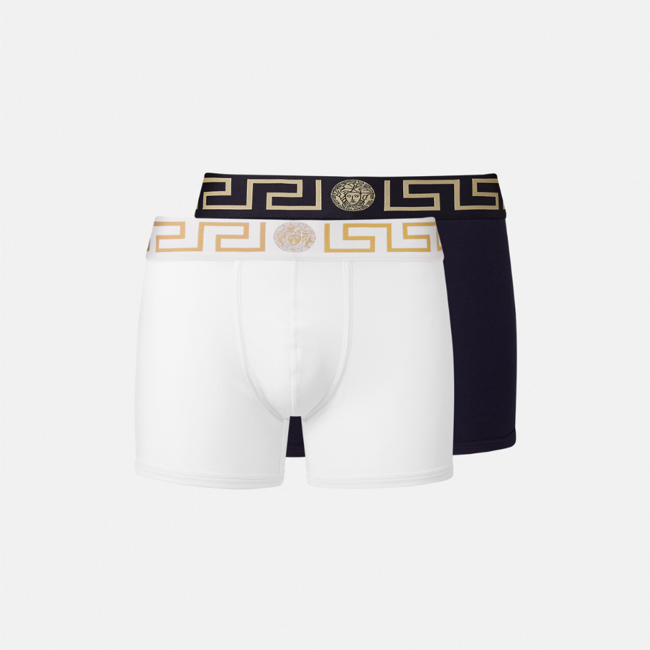 Greca Border Long Trunks 2-Pack